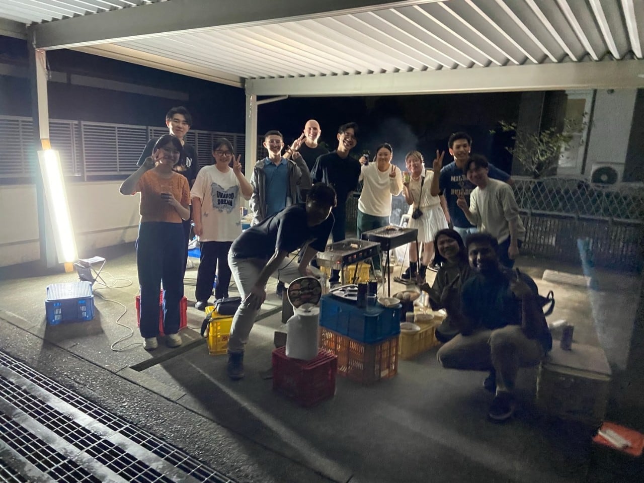 Barbecue and Fireworks